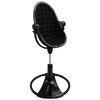 Стульчик для кормления Bloom Fresko Noir+хлопковый вкладыш midnight black