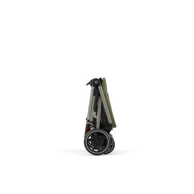 Коляска универсальная для двойни Cybex eGazelle S TPE Moss Green