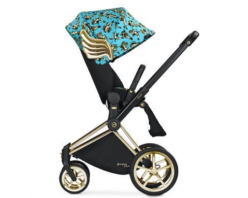 Коляска універсальна 2 в 1 Cybex Priam Jeremy Scott Cherub Blue