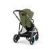 Коляска универсальная для двойни Cybex eGazelle S TPE Moss Green
