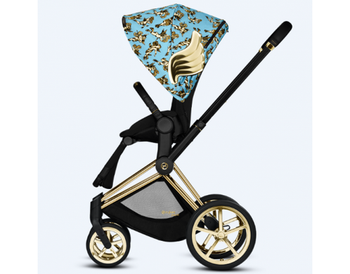 Коляска прогулянкова Cybex Priam Jeremy Scott Cherub Blue
