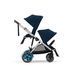 Коляска прогулянкова для двійні Cybex eGazelle S SLV Ocean Blue
